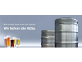 Údržba a servis nápojových KEG sudů v závodě Wilnsdorf Německo