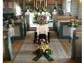 Vyřízení kremace, pohřbu v kostele včetně tisku parte, květin, autobusu