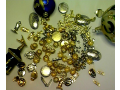Semi-finished products for costume jewellery, metal parts for artificial jewellery.