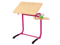 Výškově stavitelné školní lavice - dílenské, žákovské a učitelské stoly