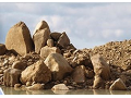 Ukládka stavebních odpadů – na pískovně Selibice