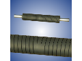 Grooved rubber-coatedspreading rollers – produced in the Czech Republic.