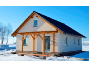 Moderní energeticky úsporné dřevostavby, typové bungalovy na klíč