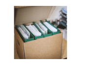 Kancelářské krabice - kartonové archivační krabice, boxy a pořadače do kanceláře