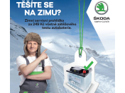 Zimní servisní prohlídka vozů Škoda za 249,- Kč včetně zátěžového testu autobaterie