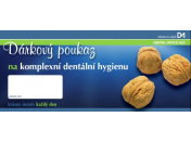 Zubní ošetření a dentální hygiena Praha – dárkové poukazy