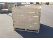 Dřevěné bedny pro uskladnění brambor a zeleniny - praktické skladování