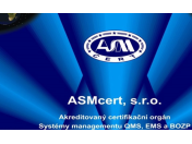 Certifikace systémů managementu kvality, bezpečnosti a ochrany zdraví při práci, školení