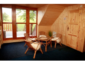Dlouhodobé ubytování v útulné chalupě na horách - dostatek soukromí, kapacita až 16 osob