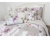 Bavlněné s krepové ložní povlečení Provence kolekci v jemných pastelových barvách – e-shop