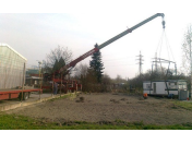 Práce s autojeřáby o nosnosti 20 až 28 tun Ostrava, beranění a opětovné vytahování štetovnic