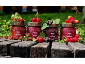 Produkty vyrobené z medu Mikulovice, dárková balení medů a produktů, svíčky z včelího vosku