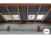 Montáž střešních oken a tepelná izolace podkroví – realizace obytných prostor v podkroví