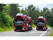 Přeprava vozidel Nymburk, přeprava nových vozů v počtu 1 až 11 vozidel na jednom kamionu