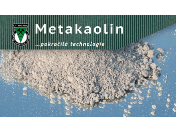 Výroba a prodej metakaolínů a geopolymerního pojiva - materiál budoucnosti a pokročilá technologie.