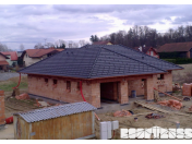 Montáž střechy na klíč - střešní konstrukce včetně dodávky střešní krytiny