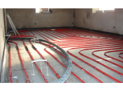 Anhydritové a cementové podlahy, polystyrenbeton, podlahové vytápění