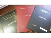 Vazba diplomové, bakalářské, závěrečné práce - profesionální knihařské práce