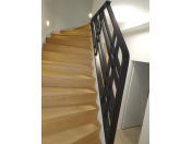 Profesionální výroba nábytku z masívu, schodiště, schody - rozmanité tvary
