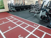 Pryžové podlahy do fitness center a posiloven nejvyšší možné kvality