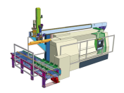 Výroba a prodej automatické výrobní linky Čelákovice - CNC obráběcí stroje