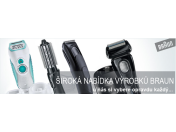 Dámské depilátory a epilátory, kvalitní přístroje péče o vlasy značky Braun - prodej Praha