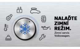 Zimní servisní prohlídka vozu Volkswagen, Znojmo
