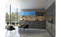 Furniture doors T.classic - new decors in imitation of concrete and wood decor Czech Republic