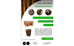 Zierstämme Carapanauba, Quari quara für Innenräumen und für Möbelproduktion in der Tschechischen Republik