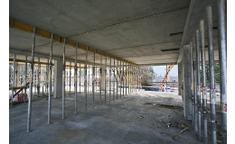 Stropní konstrukce z předpjatého betonu