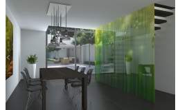 Glass tiles, screens, dividing walls with the printed glass – the Czech Republic
