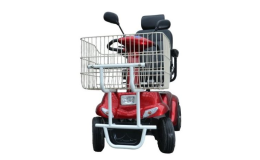 Elektrický vozík s košem do 50 kg