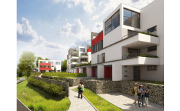 Výstavba nových bytů - rezidence 3D Modřany, nové byty, Praha 4