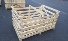 Auftragsproduktion von Holzkisten für Kohl oder Kürbisse in verschiedenen Größen Tschechien