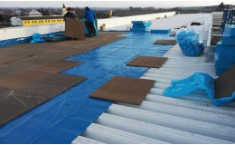 Hydroizolace proti vodě a radonu Uherské Hradiště, plochá střecha