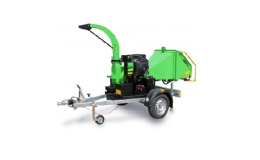 Garden wood chippers - crushing and disposal of trunks, shrubs, bark, for the production of wood chips Czech Republic