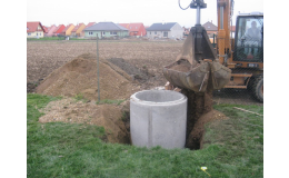 Zhotovení betonových studní, Olomoucký a Jihomoravský kraj