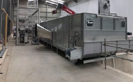 Bau einer Linie zur Trocknung von Biomasse und zur Herstellung von Biomassepellets einschließlich Elektroinstallation, Tschechien