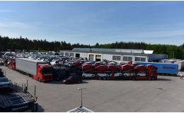 Přeprava nových vozů v počtu 1 až 11 vozidel Nymburk