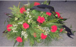 Pohřební služba Brandýs nad Labem,  vlastní vazárnou kytic i věnců