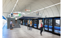 Projekce pražského metra