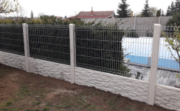 Betonové výrobky - podezdívky, betonové plotové desky Třebíč, Znojmo