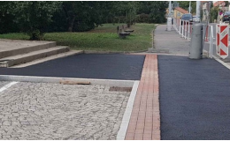 Technické služby a stavby Šestajovice, výstavby nových chodníků