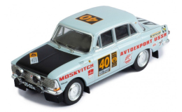 MOSKVITCH 412 n. 40 RALLY LONDON - MEXICO 1970
