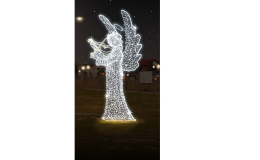 Venkovní vánoční LED osvětlení pro města a obce - pronájem, prodej
