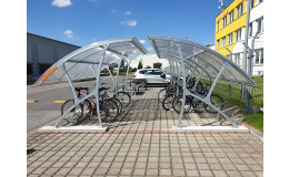 Herstellung von montierten, vollverzinkten Fahrradunterständen die Tschechische Republik