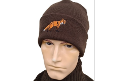 Pletené čiapky pre rybárov a poľovníkov s výšivkami motívov zvierat e-shop Česká republika