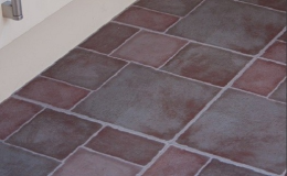 PVC samolepící podlahové čtverce