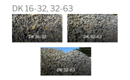 drcené kamenivo 16-32, 32-63 - na zhotovení zpevněných ploch, chodníků, silnic