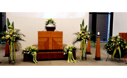 Smuteční vazba, kytice, věnce a ikebany Opava